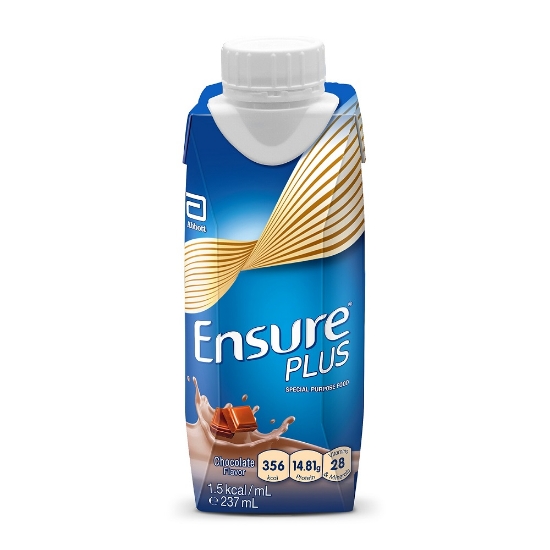 Picture of Ensure Plus Liquid Chocolate 237ml
