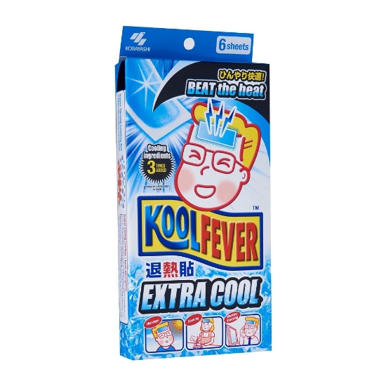 Picture of Koolfever Cooling Gel Sheet Extra Cool For Adult 6s