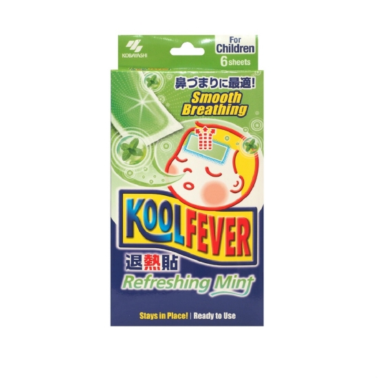 Picture of Koolfever Cooling Gel Sheet Refreshing Mint For Children 6s