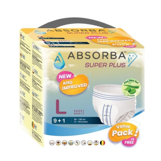 Picture of Absorba Super PLUS Pants L 9+1s