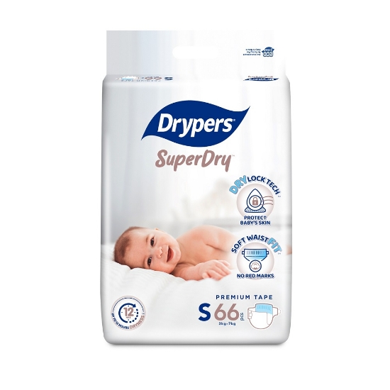 Picture of Drypers Superdry Premium Tape S 66s