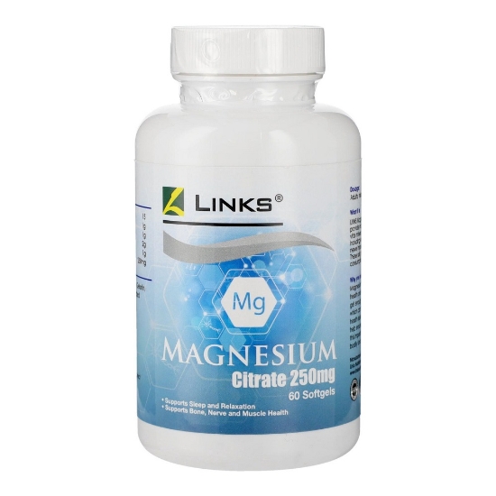 Picture of Links Magnesium Citrate 250mg 90s