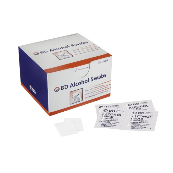 Picture of BD Alcohol Swabs 100s