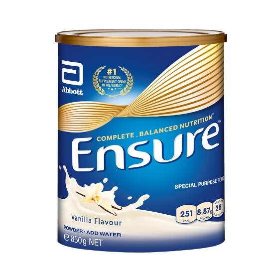 Picture of Ensure® Reg Powder Vanilla 850g