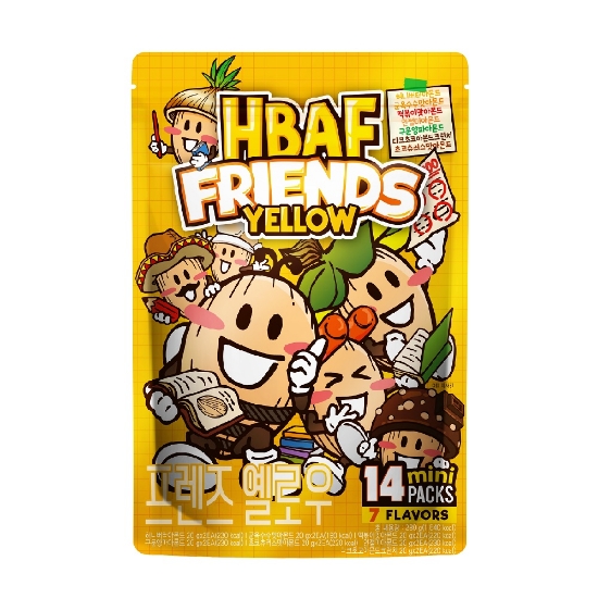 Picture of HBAF Friends Yellow (Assorted 14 packets) 280g